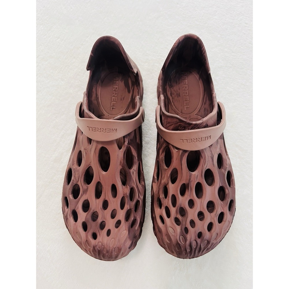 Merrell Hydro Moc Womens Burlwood Outdoor Water Comfort Clogs Shoes Sandals Sz 9 - Picture 6 of 9
